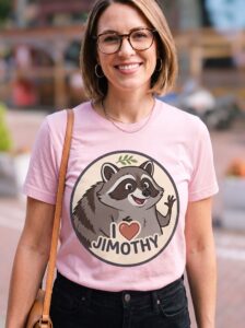 Jimothy the Racoon shirt